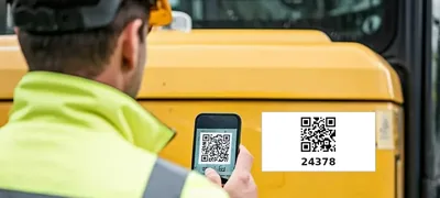 Identificação de máquina por QR Code — controle de abastecimento interno