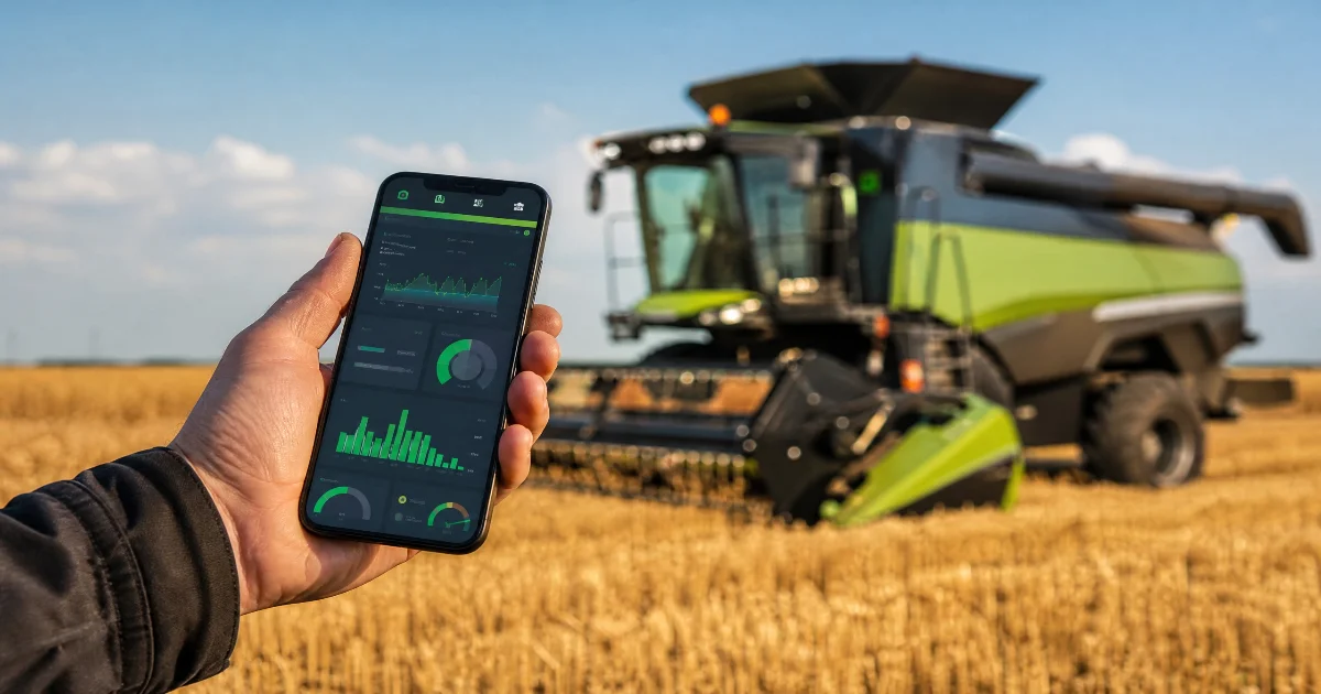 App de controle de combustível para fazenda offline com operador usando celular Android em talhão sem sinal